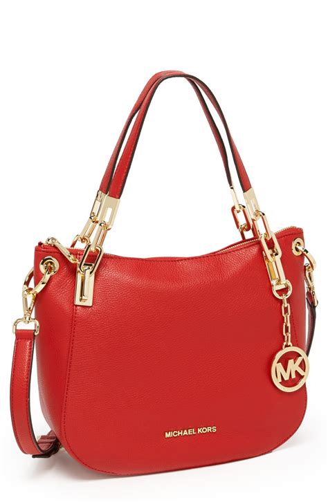 re michael kors red purse|Michael Kors red purses handbags.